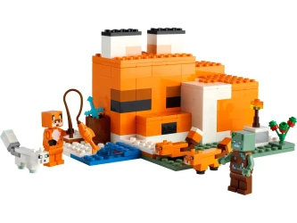 Set construcție LEGO Minecraft The Fox Lodge, 193 elemente  cumpăra în Chișinau. Foto 4
