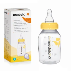 Бутылочка для кормления из пластика Medela Calma с соской S, 150 мл купить в Кишиневе. Фото 3