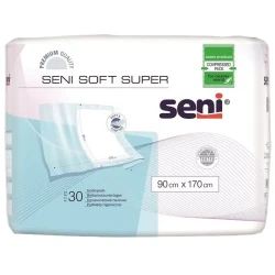 Пеленки одноразовые Seni Soft Super (90x170 см), 30 шт. купить в Кишиневе. Фото 1