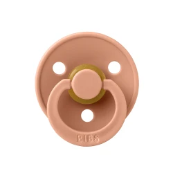Suzetă rotundă din latex Bibs Peach, 0-6 luni cumpăra în Chișinau. Foto 1