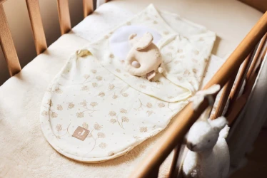 Păturică Jollein Basic Jersey/Sherpa Oatmeal, 100x150 cm cumpăra în Chișinau. Foto 7
