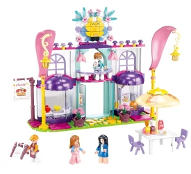 Set de construcție Sluban Girl’s Dream Bar, 358 elemente cumpăra în Chișinau. Foto 1