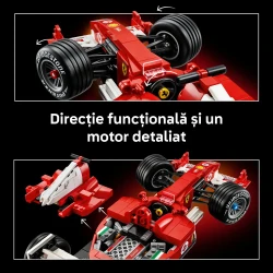 Set construcție Lego Icons Ferrari F2004 & Michael Schumacher, 735 elemente cumpăra în Chișinau. Foto 6