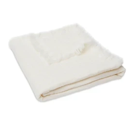 Păturică Jollein Muslin Fringe Ivory, 75x100 cm cumpăra în Chișinau. Foto 2