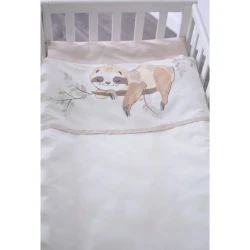 Комплект в кроватку Veres Lazy Sloth Beige (3 предметов), 120x60 cм купить в Кишиневе. Фото 1