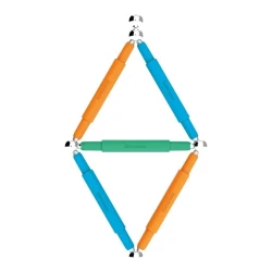 Конструктор магнитный Happy People Supermag Colorstix, 10 элементов купить в Кишиневе. Фото 4