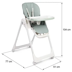Стул для кормления Caretero Megalo Mint купить в Кишиневе. Фото 14
