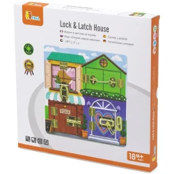 Бизиборд Viga Lock & Latch House купить в Кишиневе. Фото 6