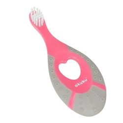 Зубная щетка из пластика Akuku Pink&Grey (0-2 года) купить в Кишиневе. Фото 1