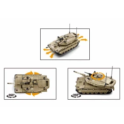 Set constructie Sluban MK4 RC Tank, 891 elemente cumpăra în Chișinau. Foto 3