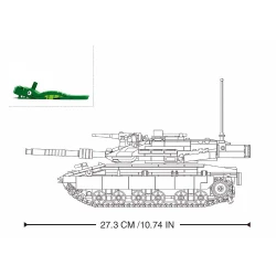 Set constructie Sluban MK4 RC Tank, 891 elemente cumpăra în Chișinau. Foto 4