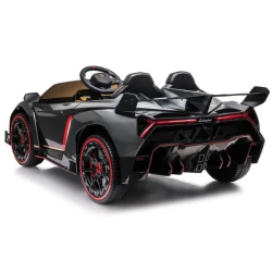 Машина на аккумуляторе KidsCar Lamborghini Veneno Black Red купить в Кишиневе. Фото 2