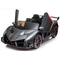 Машина на аккумуляторе KidsCar Lamborghini Veneno Black Red купить в Кишиневе. Фото 1