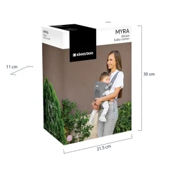 Кенгуру Kikkaboo Myra Mesh Grey купить в Кишиневе. Фото 4