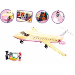 Set constructie Sluban Girl's Dream Luxurious Plane, 383 elemente cumpăra în Chișinau. Foto 4