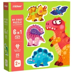 Puzzle Mideer Cute Dinosaurus, 25 elemente cumpăra în Chișinau. Foto 1