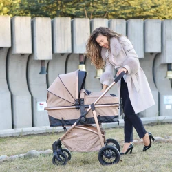 Cărucior 3 in 1 Moni Milan Beige cumpăra în Chișinau. Foto 18