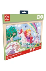 Пазл Hape 2 в 1 Единорог и друзья, 24 элемента купить в Кишиневе. Фото 3