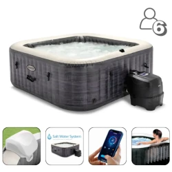 Jacuzzi Intex SPA Greystone Deluxe 239x239x71 cm, 1098 litri, 6 persoane cumpăra în Chișinau. Foto 1