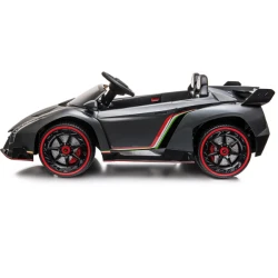 Машина на аккумуляторе KidsCar Lamborghini Veneno Black Red купить в Кишиневе. Фото 3