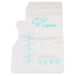 Пакеты для хранения молока U-grow UMB-001, 250 мл купить в Кишиневе. Фото 1