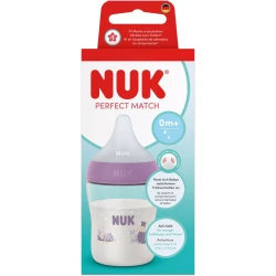 Бутылочка для кормления из полипропилена NUK Perfect Match S в асс., 150 мл купить в Кишиневе. Фото 6