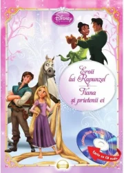 Книга Disney Аудиокнига Герои Рапунцель. Тиана и её друзья +CD купить в Кишиневе. Фото 1