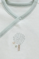 Body cu mânecă lungă Caramell Hello Forest Turquoise & Ivory, 2 buc. (6-9L) cumpăra în Chișinau. Foto 2