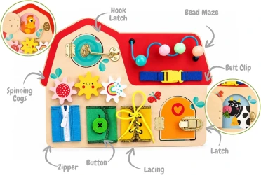 Busy board Tooky Toy House cumpăra în Chișinau. Foto 2