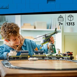 Конструкторы Lego City Police Train Heist, 1313 элементов купить в Кишиневе. Фото 5