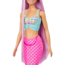 Păpușa Barbie Dreamtopia Sirenă cu păr lung roz și accesorii pentru coafat cumpăra în Chișinau. Foto 5