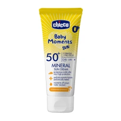 Cremă de protecție solară Chicco Baby Moments Mineral Yellow cumpăra în Chișinau. Foto 1