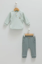 Set din 2 piese Caramell Happy Boy Turquoise (9-12L) cumpăra în Chișinau. Foto 1