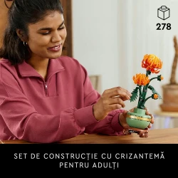 Set construcție Lego Botanicals Chrysanthemum, 278 elemente cumpăra în Chișinau. Foto 6