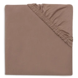 Cearsaf de pat cu elastic Jollein Jersey Milky Coffee, 120x60 cm cumpăra în Chișinau. Foto 1