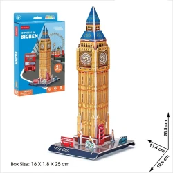 Пазл 3D Cubic Fun Big Ben, 21 элементов купить в Кишиневе. Фото 2