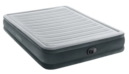Надувной матрас Intex Velur Queen Comfort-Plush Mid-Rise со встроенным электрическим насосом 220 В купить в Кишиневе. Фото 1