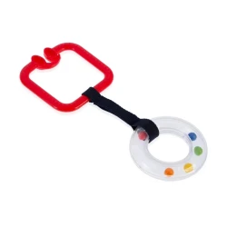Jucarie zornaitoare BabyJem Rattle Ring Square Red cumpăra în Chișinau. Foto 1