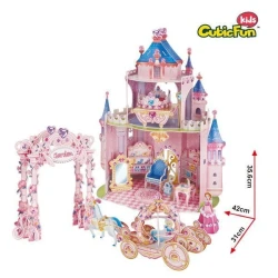 Puzzle 3D Cubic Fun Princess Secret Garden, 92 elemente cumpăra în Chișinau. Foto 3