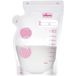 Пакеты для хранения молока Chicco, 30 шт., 250 мл купить в Кишиневе. Фото 2