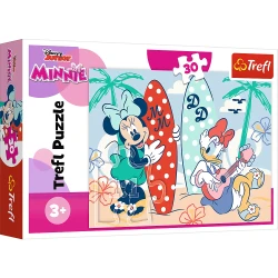 Puzzle Trefl Disney Junior Minnie Colorful Minnie, 30 elemente cumpăra în Chișinau. Foto 1