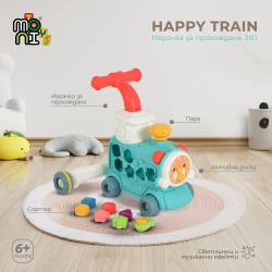 Ходунок 3 в 1 Moni Happy Train Mint купить в Кишиневе. Фото 6
