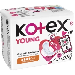 Прокладки Kotex Young Day Pads, 9 шт. купить в Кишиневе. Фото 1