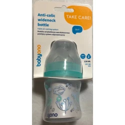 Бутылочка для кормления из полипропиленa BabyOno 120 мл Мятный купить в Кишиневе. Фото 1