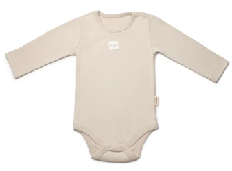 Боди с длинным рукавом BabyCosy Beige, 3 шт. (18-24М) купить в Кишиневе. Фото 8