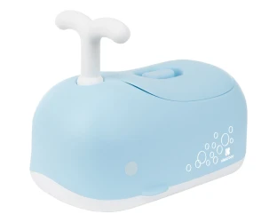 Oliță pentru copii KikkaBoo Whale Blue, 12 luni + cumpăra în Chișinau. Foto 1
