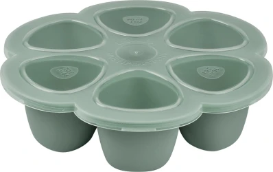 Recipient ermetic din silicon Sage Green, 6x90 ml cumpăra în Chișinau. Foto 1