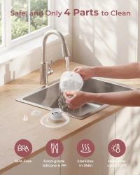 Pompa de sân electrică Momcozy M5 Smart Grey cumpăra în Chișinau. Foto 7