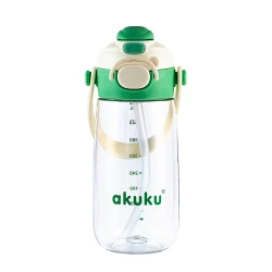 Cană cu pai Akuku Green (5 ani+), 480 ml cumpăra în Chișinau. Foto 3