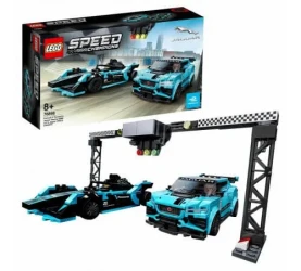 Constructor Lego Speed Champions "Formula E Panasonic Jaguar Racing GEN2 car Jaguar I-Pace eTrophy" (565 el.) cumpăra în Chișinau. Foto 3